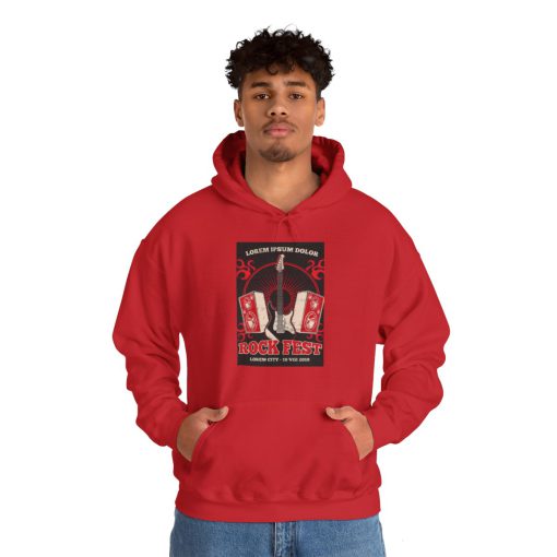 Rock Concert Poster Aesthetic Hoodie