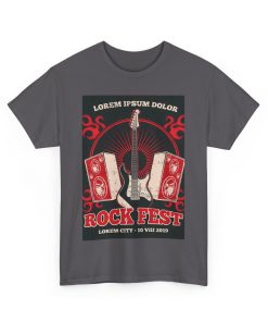 Rock Concert Poster Aesthetic T-Shirt