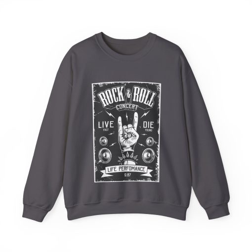 Rock Legend Concert Poster Sweatshirt