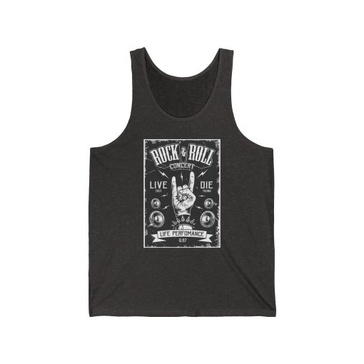 Rock Legend Concert Poster Tank Top