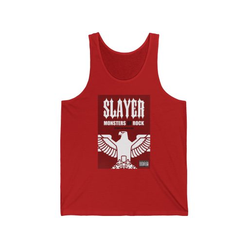 Santiago de Chile 1994 Slayer Concert Poster Tank Top