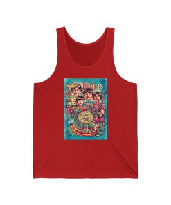 Vibrant Sgt Pepper’s Lonely Tank Top