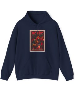 ACDC 2008 Concert Poster Hoodie