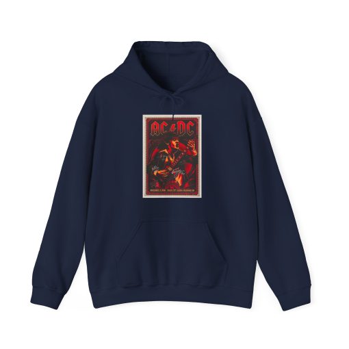 ACDC 2008 Concert Poster Hoodie