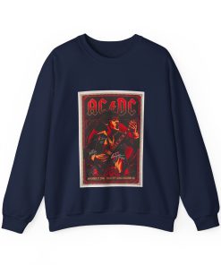 ACDC 2008 Concert Poster Sweatshirt