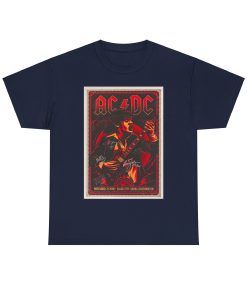 ACDC 2008 Concert Poster T-shirt