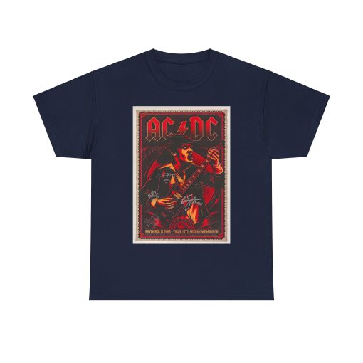 ACDC 2008 Concert Poster T-shirt