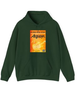 Anthrax Bochum 1986 Concert Hoodie