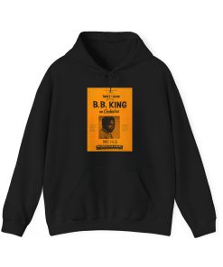 B.B. King 1962 Concert Poster Hoodie