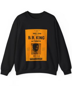 B.B. King 1962 Concert Poster Sweatshirt