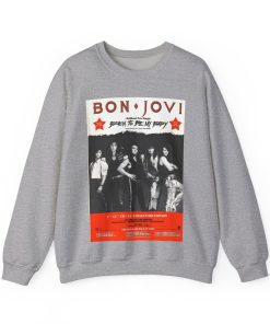 Bon Jovi New Jersey Album Cover Sweatshirt