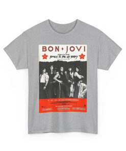 Bon Jovi New Jersey Album Cover T-shirt