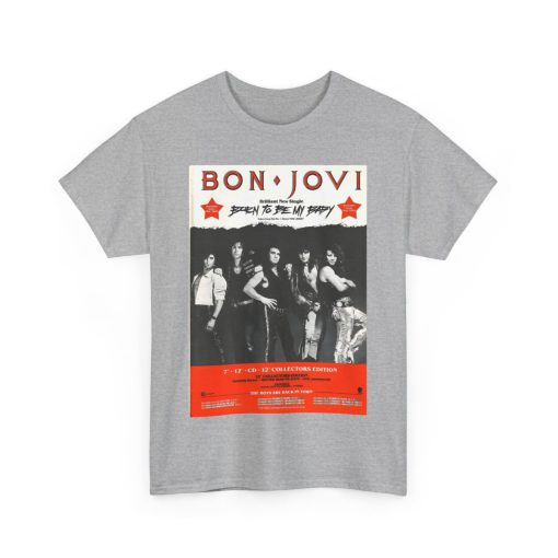 Bon Jovi New Jersey Album Cover T-shirt