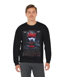 Hirax Italy Tour 2023 Poster Sweatshirt