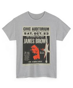 James Brown Concert T-shirt