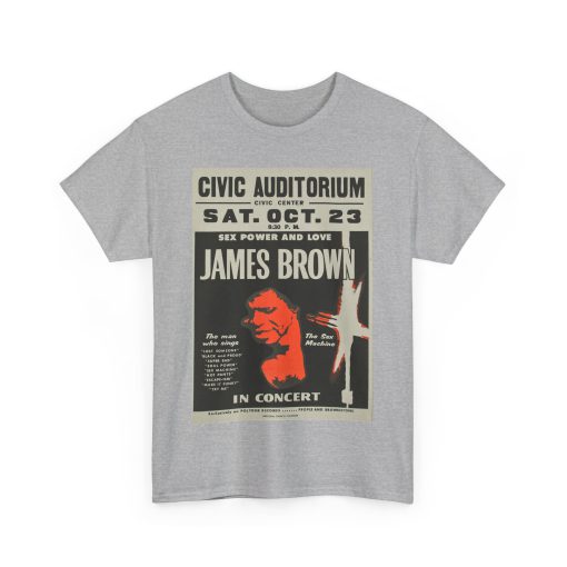 James Brown Concert T-shirt