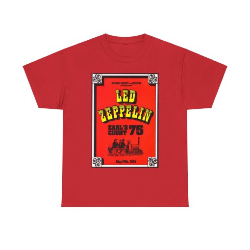 Led Zeppelin Earl's Court 1975 T-shirt