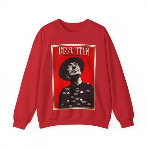 Led Zeppelin Tour Over Europe 1980 Sweatshirt