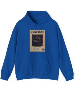 Megadeth 1995 Concert Poster Hoodie