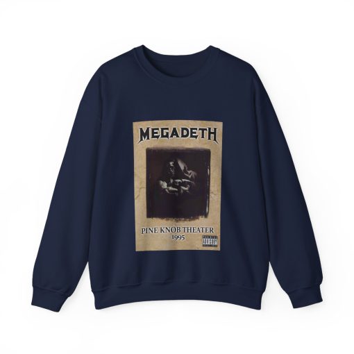 Megadeth 1995 Concert Poster Sweatshirt