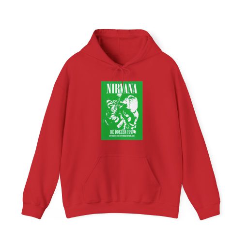 Nirvana 1991 Concert Poster Hoodie