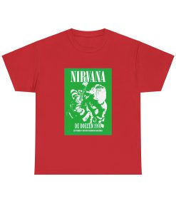 Nirvana 1991 Concert Poster T-Shirt