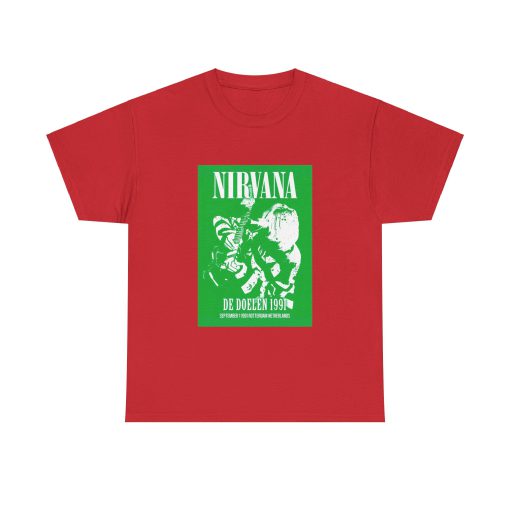 Nirvana 1991 Concert Poster T-Shirt