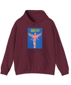 Nirvana In Utero Album Cover Vintage Hoodie