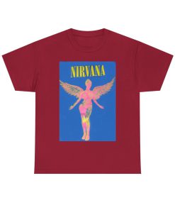 Nirvana In Utero Album Cover Vintage T-shirt