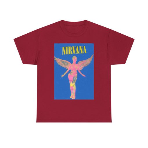 Nirvana In Utero Album Cover Vintage T-shirt