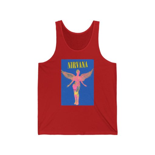 Nirvana In Utero Album Cover Vintage Tank top