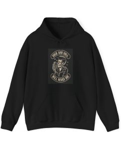 Rock Skull Concert Poster Hoodie