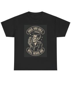 Rock Skull Concert Poster Shirt