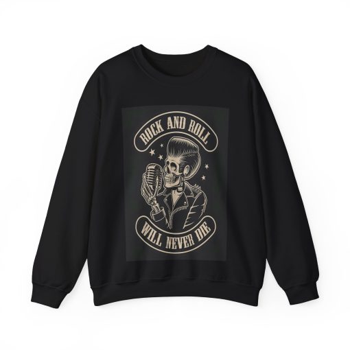 Rock Skull Concert Poster Sweatshirt