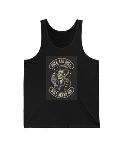 Rock Skull Concert Poster Tank top