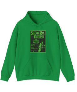 Stevie Ray Vaughan Guitar Hero Graphic Hoodie