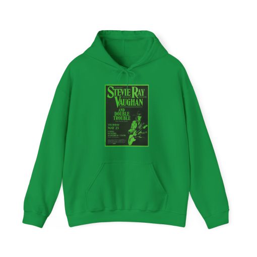 Stevie Ray Vaughan Guitar Hero Graphic Hoodie