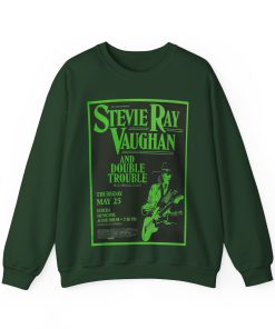 Stevie Ray Vaughan Guitar Hero Graphic Sweatshirt