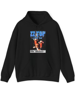 ZZ Top 1994 Essen Concert Poster Hoodie