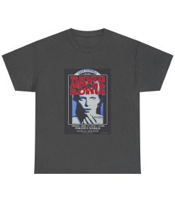 avid Bowie 1972 Dania Florida Concert T-shirt