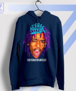 Inspirational Wiz Khalifa I Have An Idea Navy Hoodie