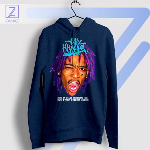 Inspirational Wiz Khalifa I Have An Idea Navy Hoodie