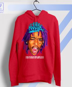 Inspirational Wiz Khalifa I Have An Idea Red Hoodie