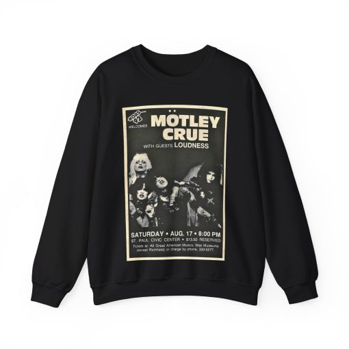 Motley Crue Paul Civic Center Sweatshirt