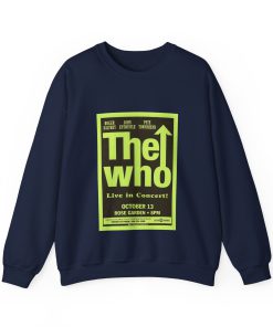 The Who Live in Concert Sweatshirt